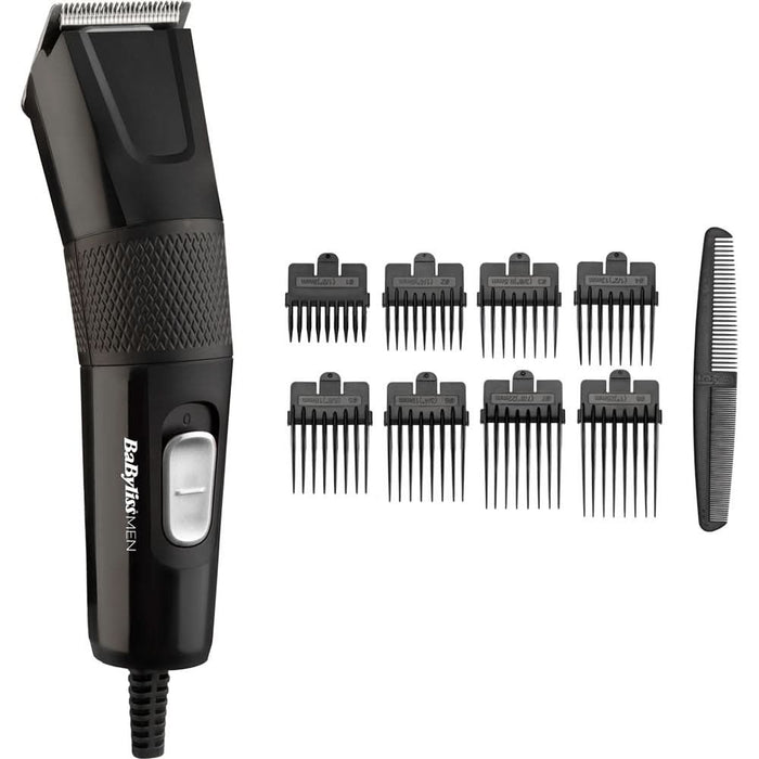 Aparat de tuns multifunctional BABYLISS E756E, 8 accesorii, retea, negru WALTI