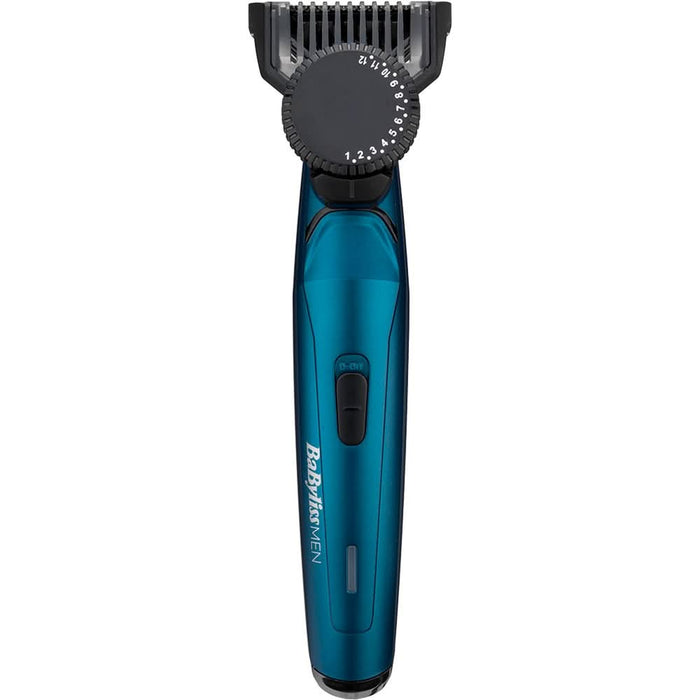 Aparat de tuns barba BABYLISS T890E, acumulator, 120 min autonomie, albastru WALTI