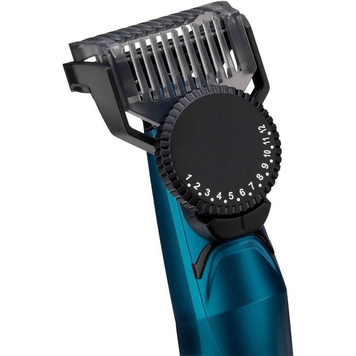 Aparat de tuns barba BABYLISS T890E, acumulator, 120 min autonomie, albastru WALTI