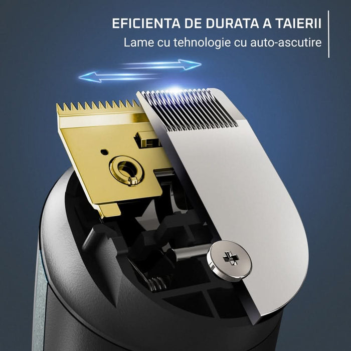 Aparat de tuns ROWENTA TN9444E0 Selectium 15in1, acumulator, 120 min autonomie, negru-verde WALTI