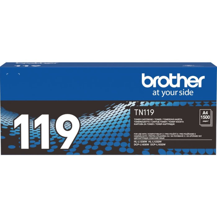 Toner original BROTHER TN-119, negru WALTI