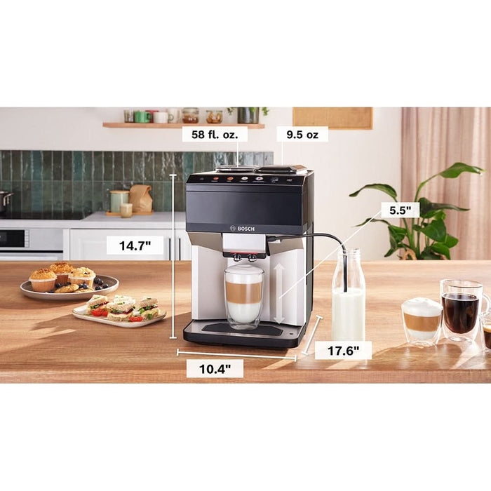 Espressor automat BOSCH Seria 4 VeroCafe TPE40307, 1,9l, 1500W, 15 bar, argintiu-negru WALTI