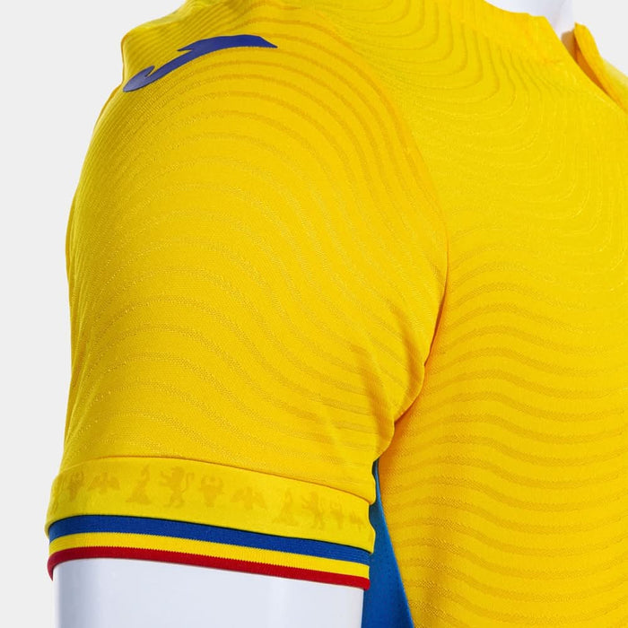Tricou fotbal de joc JOMA Echipa nationala de Fotbal a Romaniei 2025, marimea L, galben WALTI
