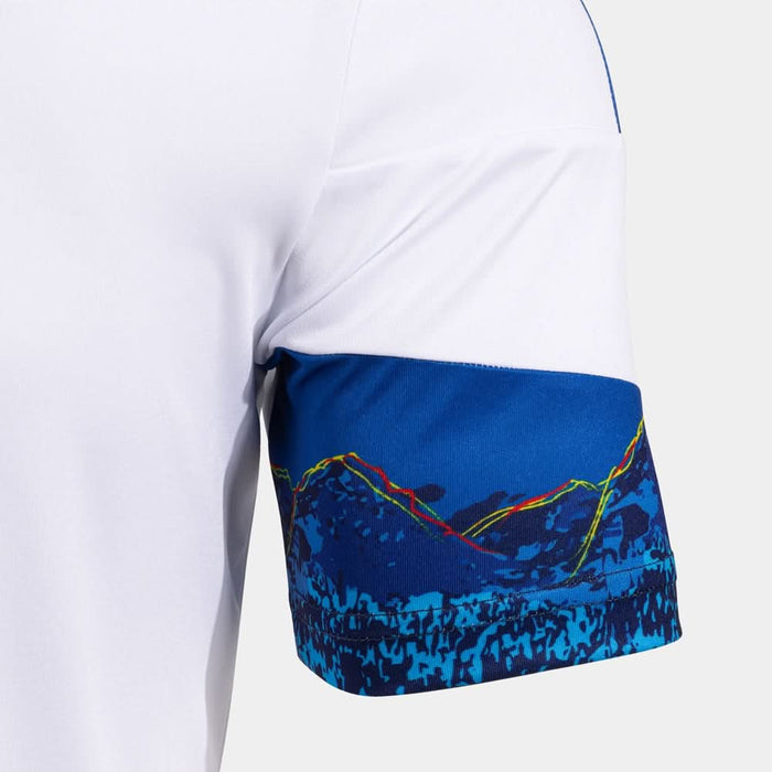 Tricou fotbal de antrenament JOMA Echipa nationala de Fotbal a Romaniei 2025, marimea S, alb WALTI