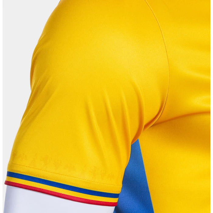 Tricou fotbal suporter 1 JOMA Echipa Nationala de Fotbal a Romaniei 2025, marimea L, galben WALTI