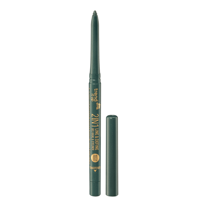 trend !t up Creion de ochi gel 2în1 Line & Define 045 Olive Spark, 0,35 g WALTI