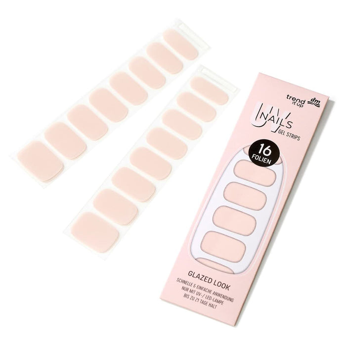 trend !t up Folii unghii UV Glazed Look - 130, 16 buc WALTI