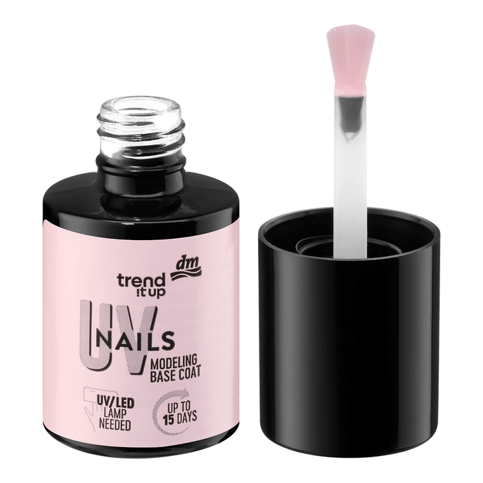trend !t up Gel UV pentru unghii, pentru bază și modelare, 9 ml WALTI