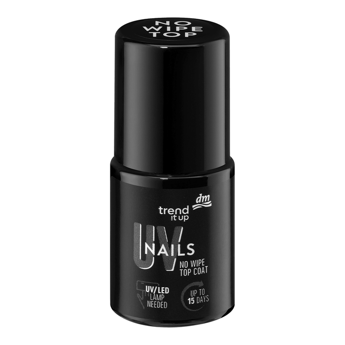 trend !t up Lac de unghii UV Top Coat, 9 ml WALTI