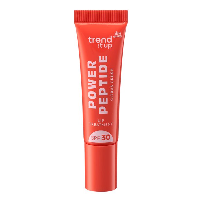 trend !t up Luciu buze Power Peptide SPF 30 020 Citrus Crush, 11,4 ml WALTI