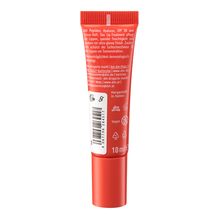 trend !t up Luciu buze Power Peptide SPF 30 020 Citrus Crush, 11,4 ml WALTI