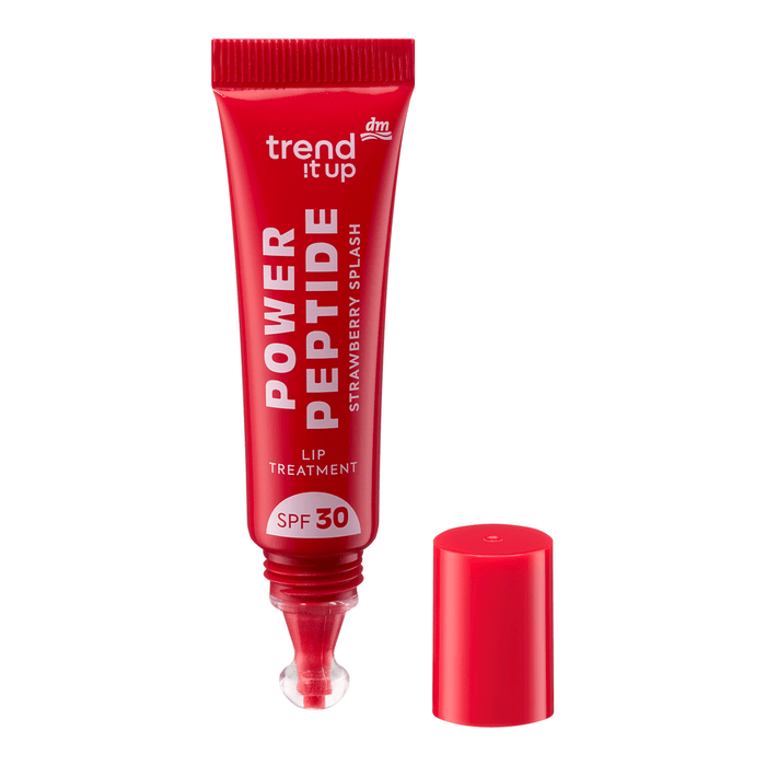 trend !t up Luciu buze Power Peptide SPF 30 030 Strawberry Splash, 11,4 ml WALTI
