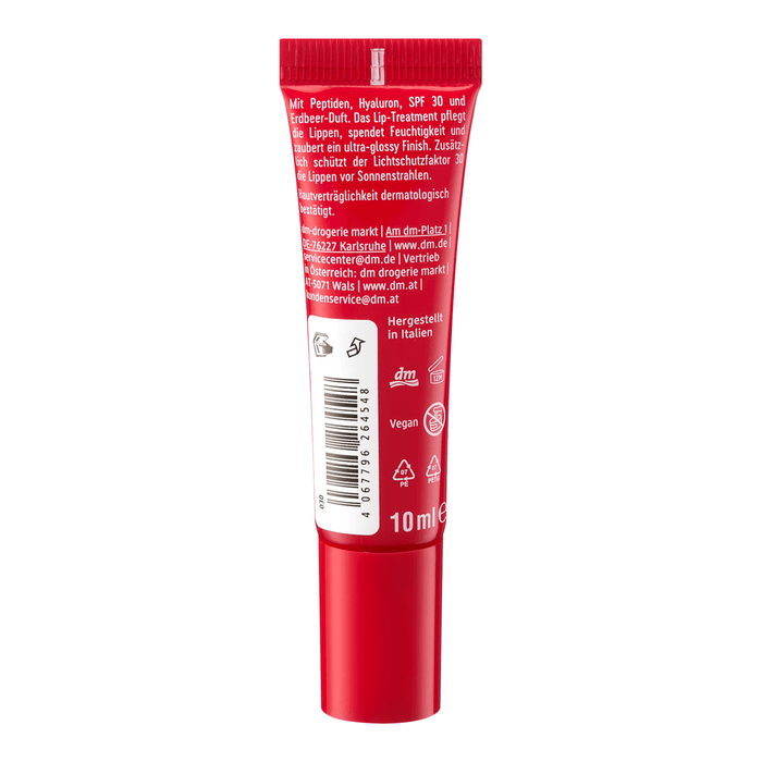 trend !t up Luciu buze Power Peptide SPF 30 030 Strawberry Splash, 11,4 ml WALTI