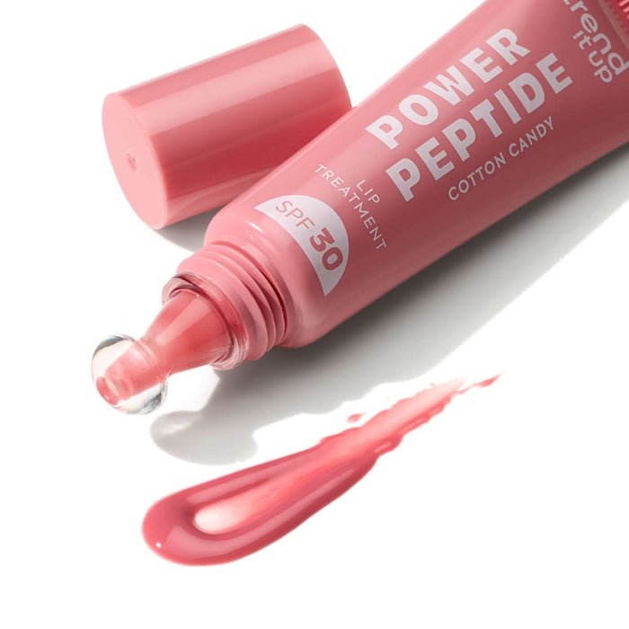 trend !t up Luciu de buze Power Peptide, 10 Cotton Candy, 10 ml WALTI