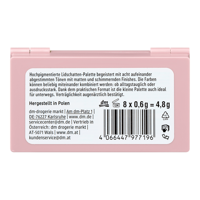 trend !t up Paleta de farduri de ochi Next Nude, 4,8 g WALTI