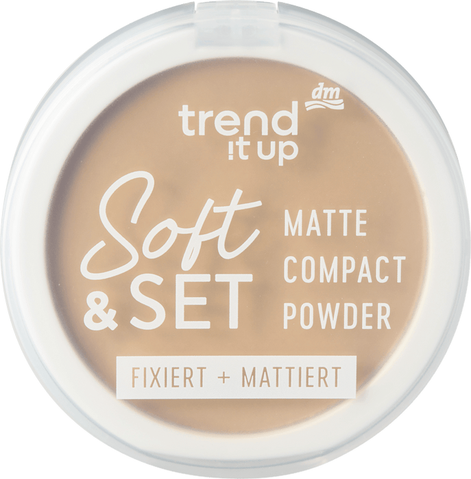 trend !t up Pudră compactă Soft&Set Matte 30, 9 g WALTI