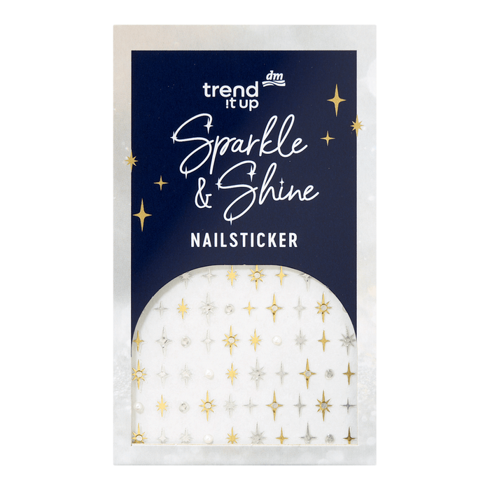 trend !t up Stickere pentru unghii Sparkle & Shine, 70 buc WALTI