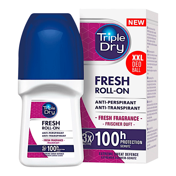 Triple Dry Deodorant antiperspirant Roll-on Fresh, 50 ml WALTI