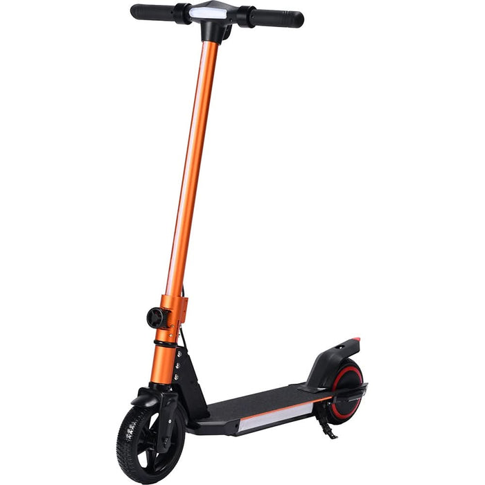 Trotineta electrica pentru copii MYRIA MY7060, 6.5 inch, pliabila, negru-portocaliu WALTI