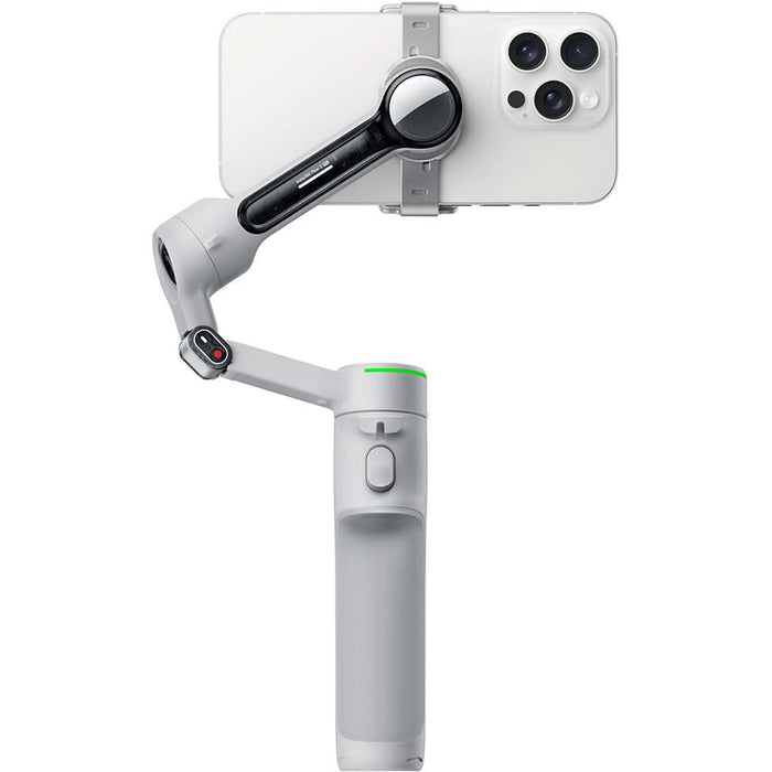 Stabilizator imagine Gimbal INSTA360 Flow 2 Pro Creator Kit, Bluetooth, 3 axe, 1100mAh, gri WALTI