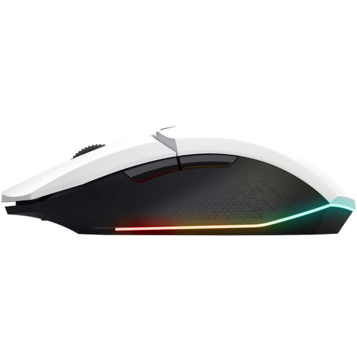 Mouse Gaming Wireless TRUST GXT 110 Felox, 4800 dpi, alb WALTI