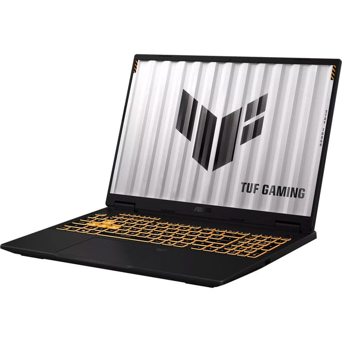 Laptop Gaming ASUS TUF 16 FX610JH-TU121, Intel Core i5 14450HX pana la 4.8GHz, 16" Full HD+, 16GB, SSD 512GB, NVIDIA GeForce RTX 5050 8GB, Free DOS, Off Black WALTI