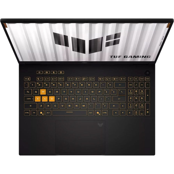 Laptop Gaming ASUS TUF 16 FX610JH-TU121, Intel Core i5 14450HX pana la 4.8GHz, 16" Full HD+, 16GB, SSD 512GB, NVIDIA GeForce RTX 5050 8GB, Free DOS, Off Black WALTI