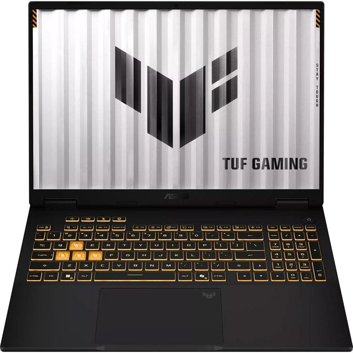 Laptop Gaming ASUS TUF 16 FX610JH-TU121, Intel Core i5 14450HX pana la 4.8GHz, 16" Full HD+, 16GB, SSD 512GB, NVIDIA GeForce RTX 5050 8GB, Free DOS, Off Black WALTI