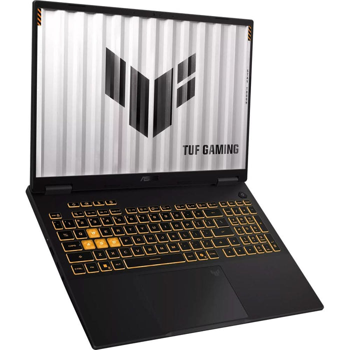 Laptop Gaming ASUS TUF 16 FX610JH-TU121, Intel Core i5 14450HX pana la 4.8GHz, 16" Full HD+, 16GB, SSD 512GB, NVIDIA GeForce RTX 5050 8GB, Free DOS, Off Black WALTI