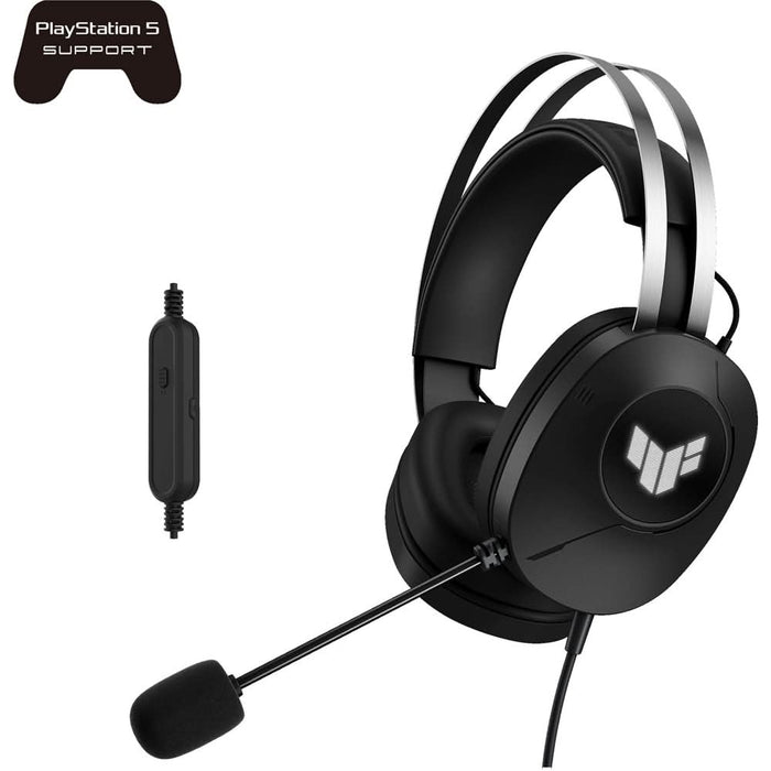 Casti Gaming ASUS TUF H1 Gen II, 7.1 surround, multiplatforma, USB, negru WALTI