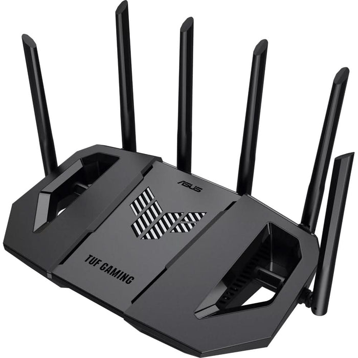 Router Wireless Gigabit ASUS TUF Gaming BE9400, Wi-Fi 7, Tri-Band 688 + 2882 + 5764 Mbps, USB 3.2, negru WALTI