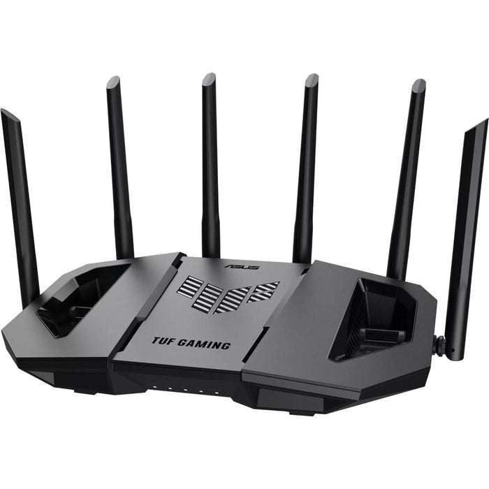 Router Wireless Gigabit ASUS TUF Gaming BE9400, Wi-Fi 7, Tri-Band 688 + 2882 + 5764 Mbps, USB 3.2, negru WALTI