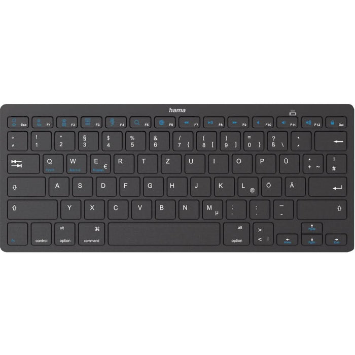 Tastatura Bluetooth HAMA KEY4ALL X510, Layout US, negru WALTI