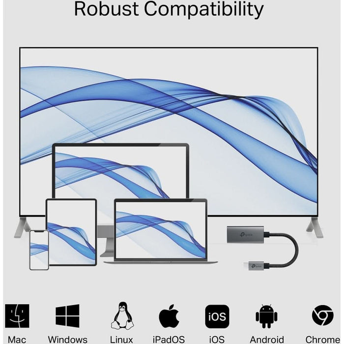 Adaptor USB-C - HDMI TP-LINK UA520C, argintiu WALTI