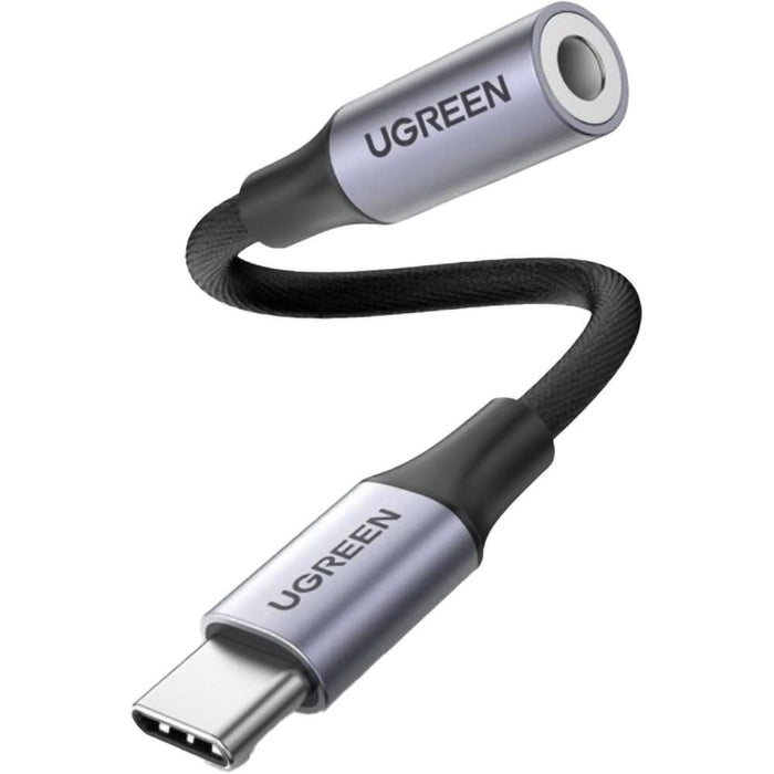 Adaptor USB-C - Jack 3.5 mm UGREEN 30632, gri WALTI