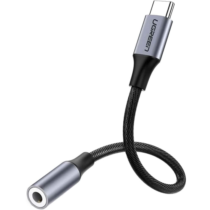 Adaptor USB-C - Jack 3.5 mm UGREEN 30632, gri WALTI