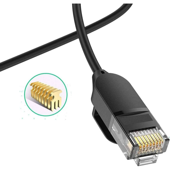Cablu de retea UTP CAT6A RJ45 - RJ45 UGREEN 70653, 3m, negru WALTI