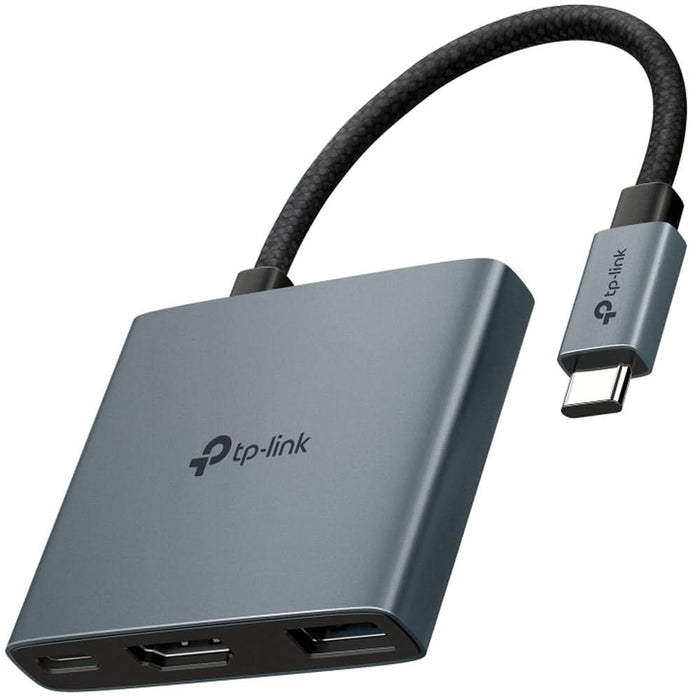 Hub USB TP-LINK UH3020C, USB Type-C, argintiu-negru WALTI