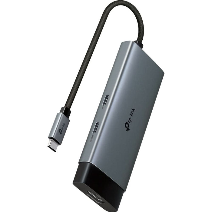 Hub USB TP-LINK UH5020C, USB Type-C, argintiu-negru WALTI