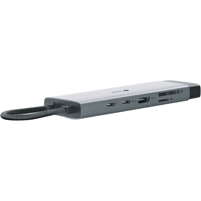 Hub USB TP-LINK UH9120C, USB Type-C, argintiu-negru WALTI