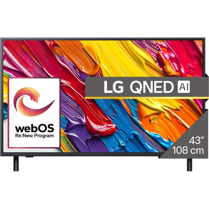 Televizor QNED Smart LG 43QNED82A3B, Ultra HD 4K, HDR, 108cm WALTI
