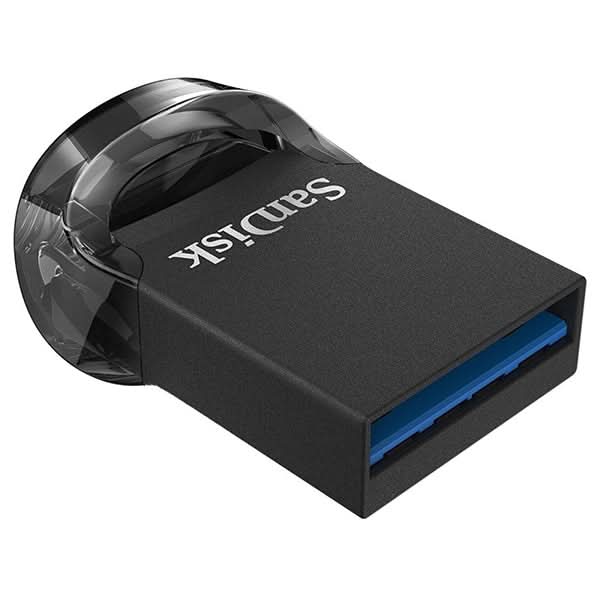 Memorie USB SANDISK Ultra Fit SDCZ430-128G-G46, 128GB, USB 3.1, negru WALTI