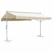 Copertina freestanding vidaXL 4x3 m Crem - WALTI WALTI