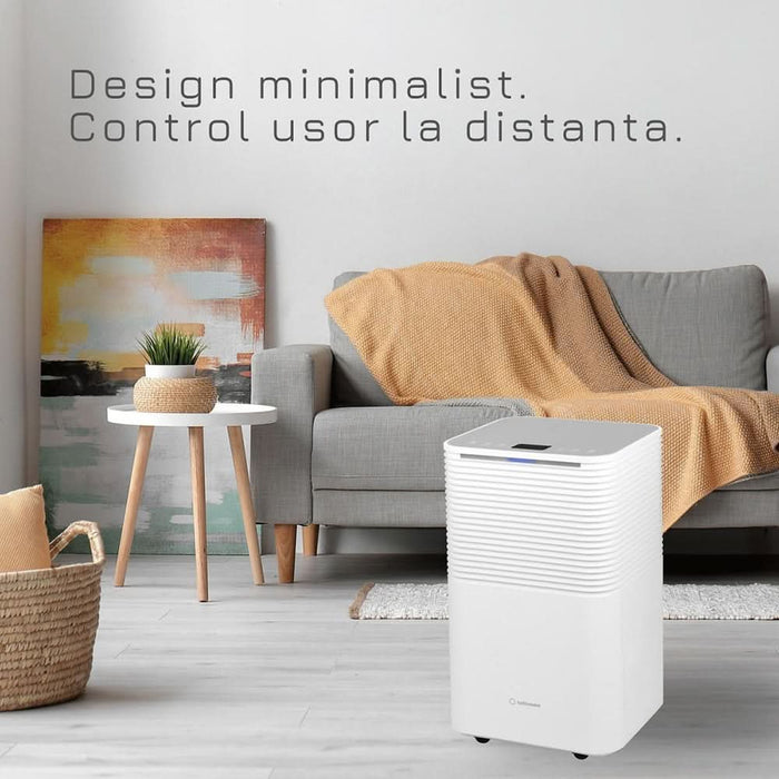 Dezumidificator aer Turbionaire EPI 12 WIFI, 12 l/zi, 200W, 120 m/h, timer, alb WALTI