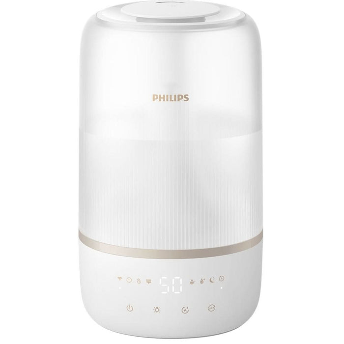 Umidificator PHILIPS HU1510/04, 3L, Wi-Fi, Mod nocturn, alb WALTI