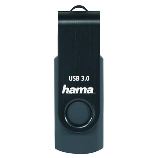 Memorie USB HAMA Rotate 182465, 128GB, USB 3.0, albastru WALTI