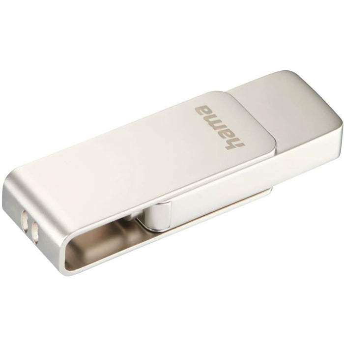 Memorie USB HAMA Uni-C Rotate Pro, 64GB, Type C 3.1, argintiu WALTI