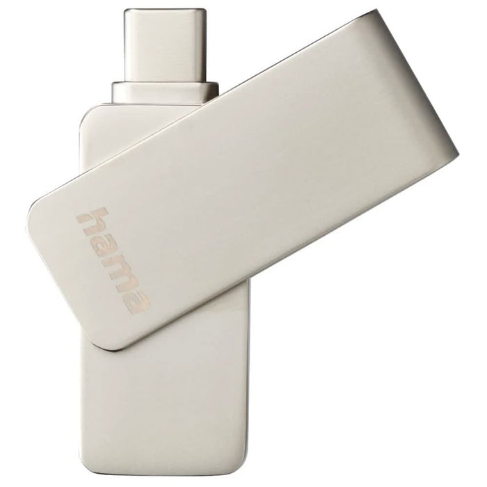 Memorie USB HAMA Uni-C Rotate Pro, 64GB, Type C 3.1, argintiu WALTI