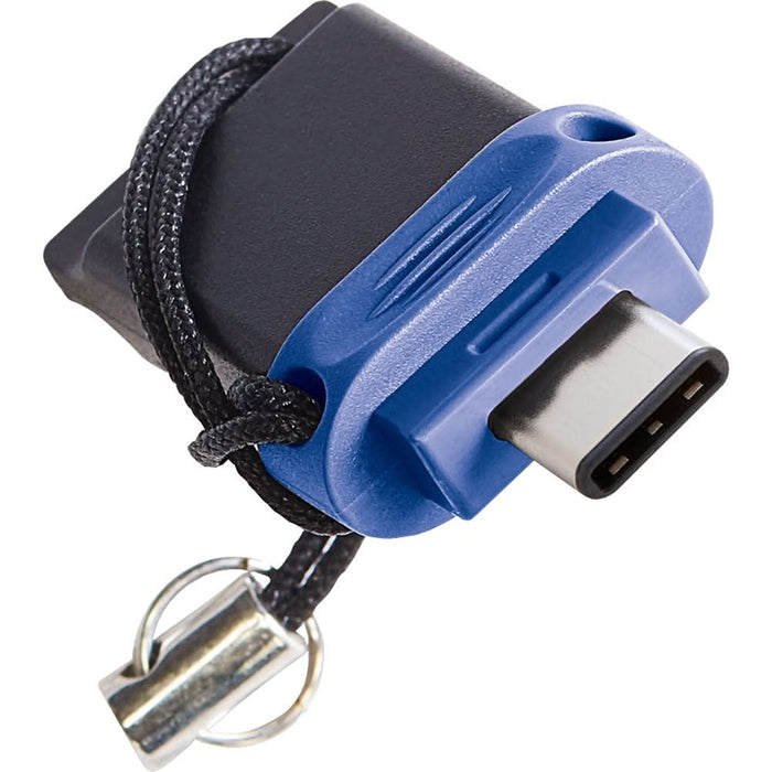 Memorie USB VERBATIM 49967, 64GB, Type C - USB 3.2 Gen 1, albastru WALTI