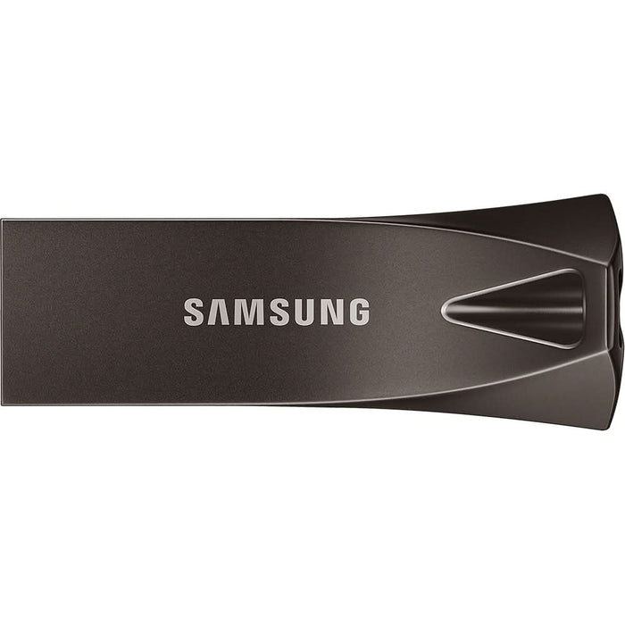 Memorie USB SAMSUNG BAR Plus MUF-64BE4/APC, 64GB, USB 3.1, gri antracit WALTI